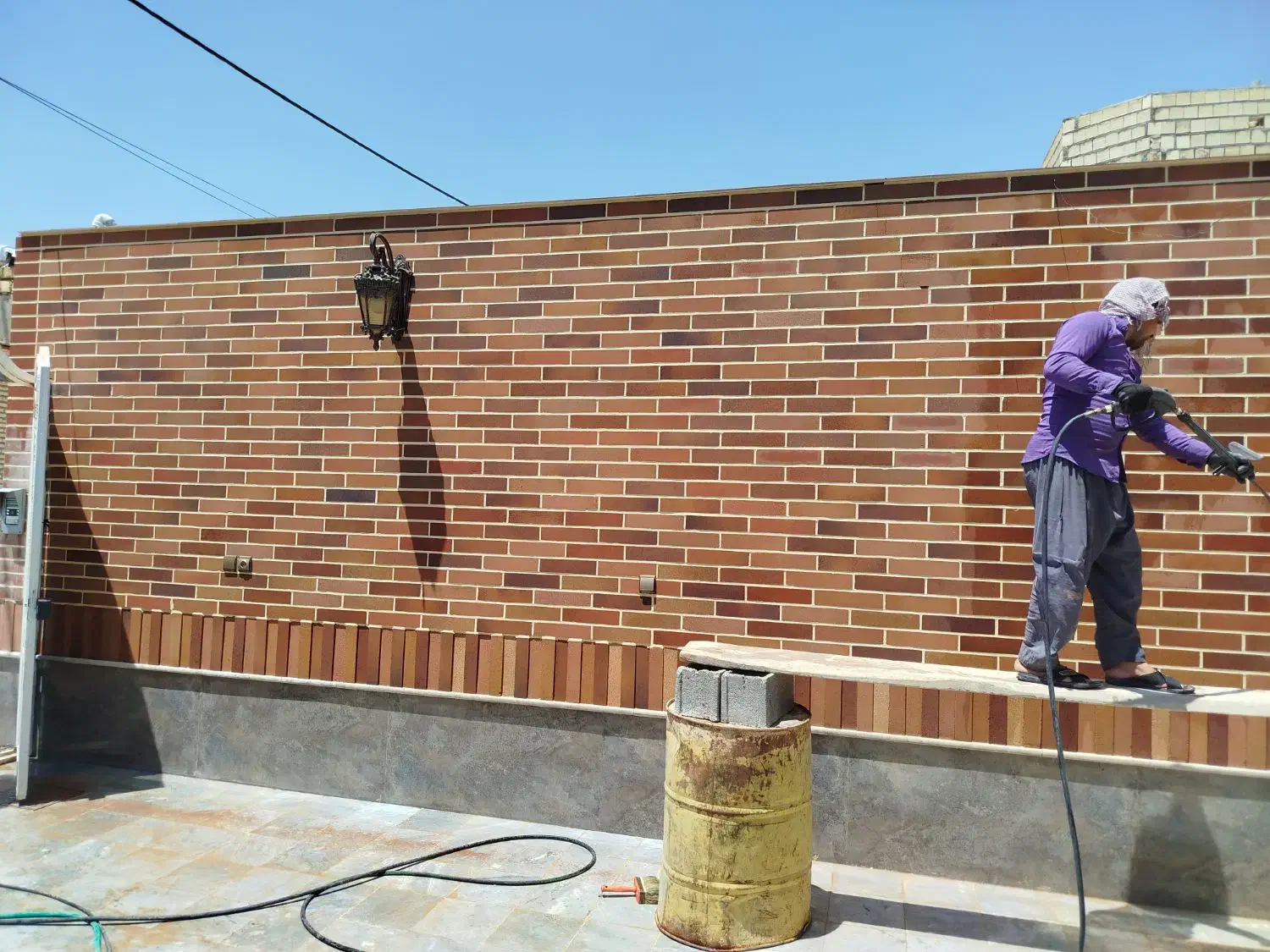 نماشویی. نانونما. شستشوی نما و اسیدشویی|خدمات نظافت|اصفهان, خرم|دیوار