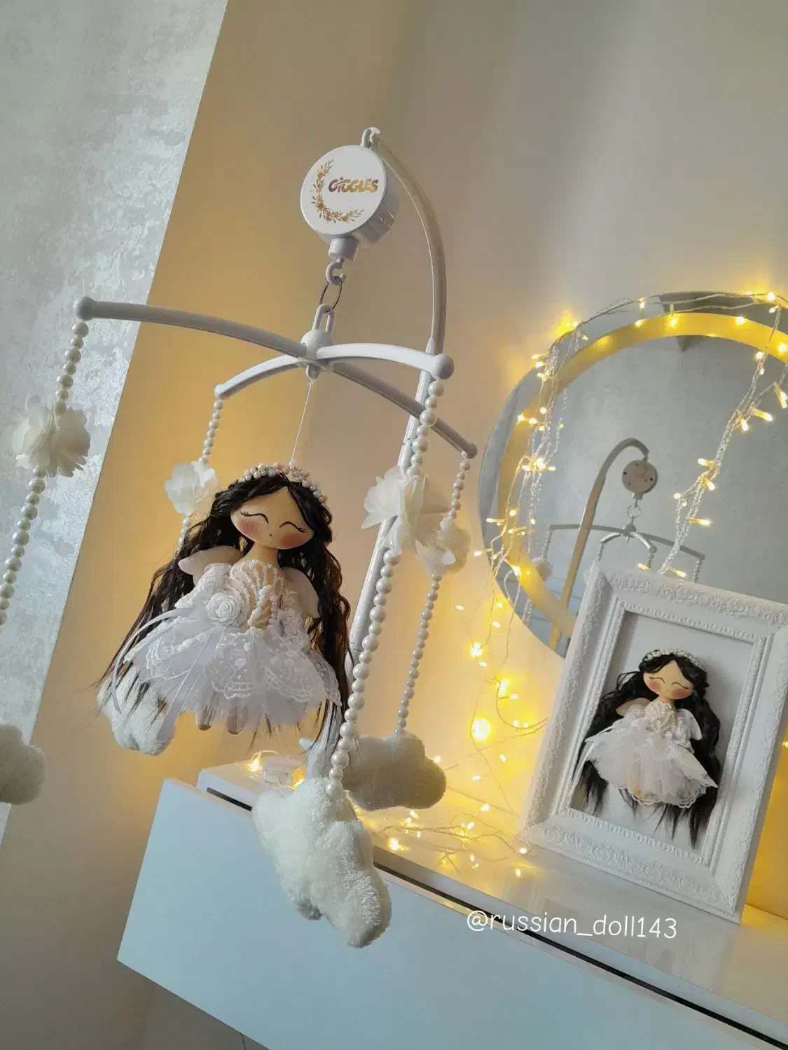 آویز تخت کودک و تابلو فرشته|اسباب و اثاث بچه|سهند, |دیوار