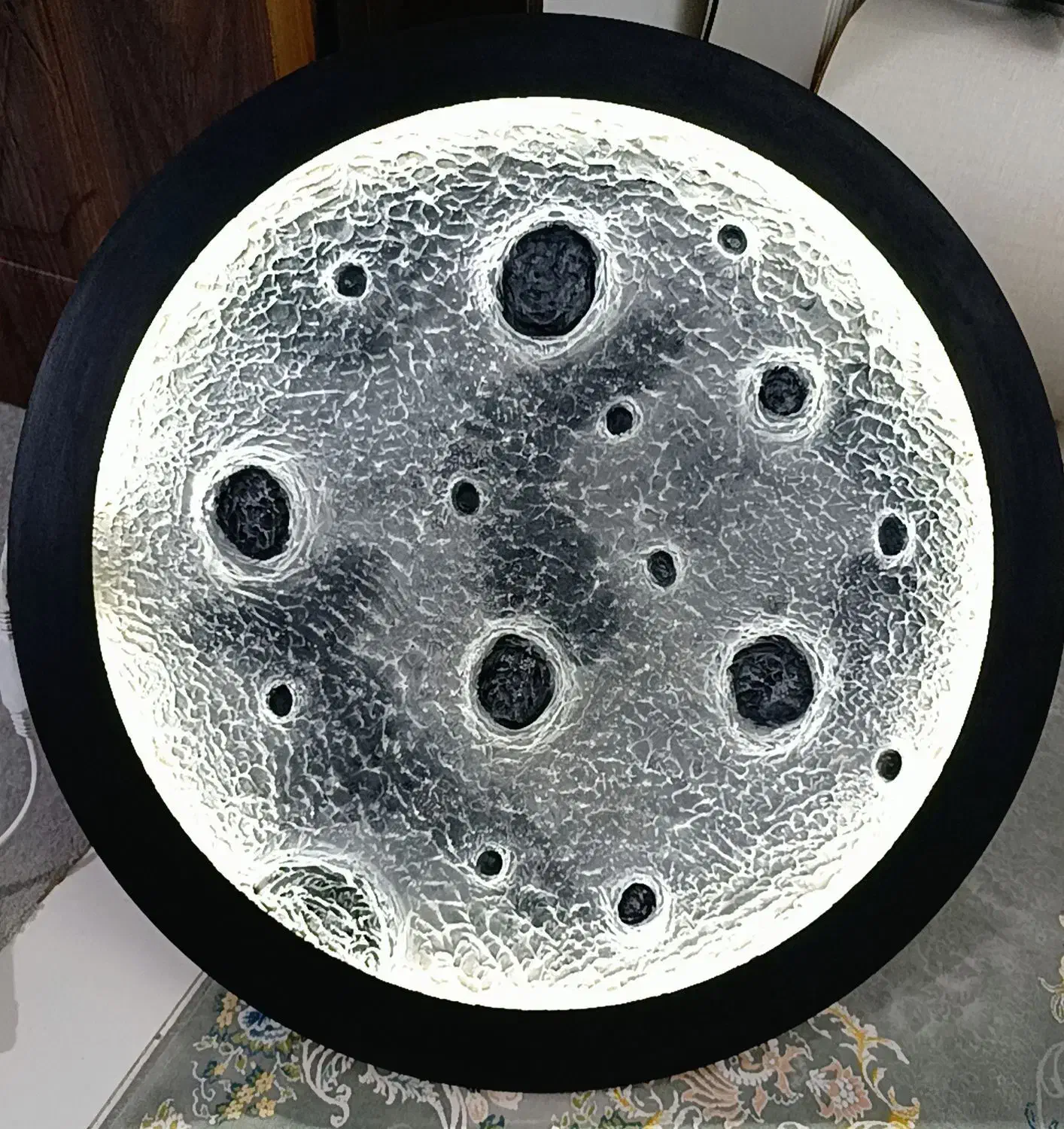 تابلو ماه نوری|تابلو، نقاشی، عکس|ماهدشت, |دیوار