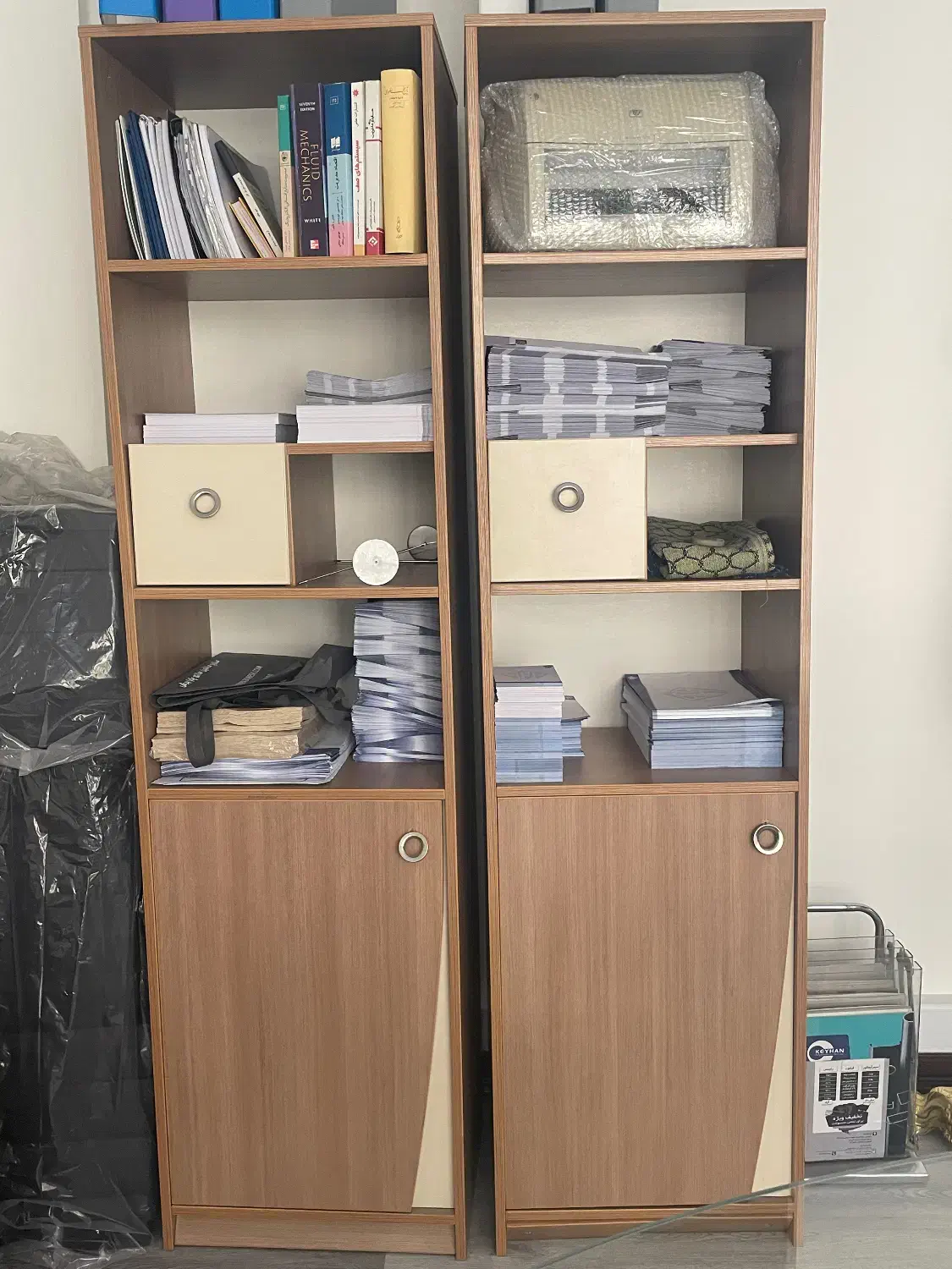 کتابخانه|کتابخانه، شلف، قفسه‌های دیواری|تهران, مرزداران|دیوار