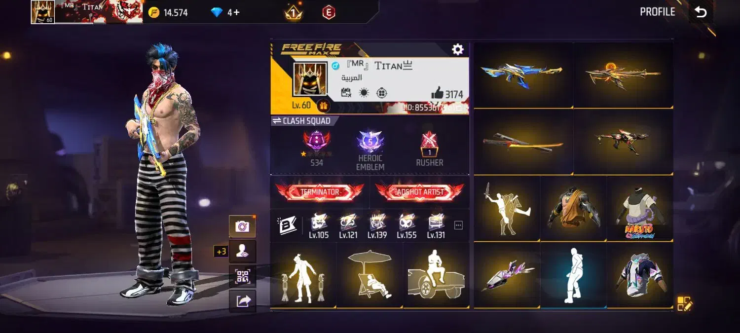 اکانت فری فایر فروش فوری|کنسول، بازی ویدئویی و آنلاین|قرچک, مهدیه|دیوار