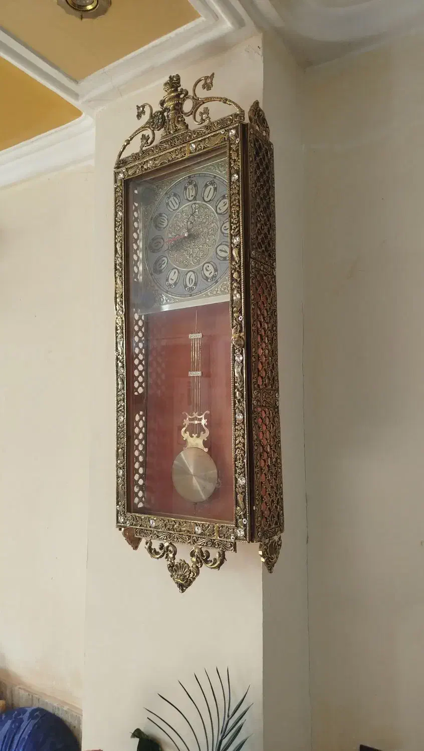 ساعت دیواری برنزی سنگین|ساعت دیواری و تزئینی|تبریز, |دیوار