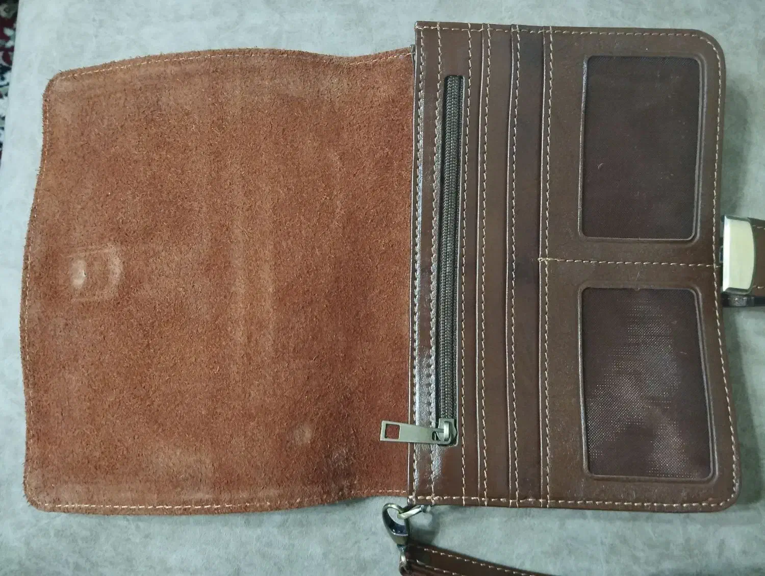 کیف مدارک چرم رمز دار|کیف، کفش، کمربند|کرمان, |دیوار