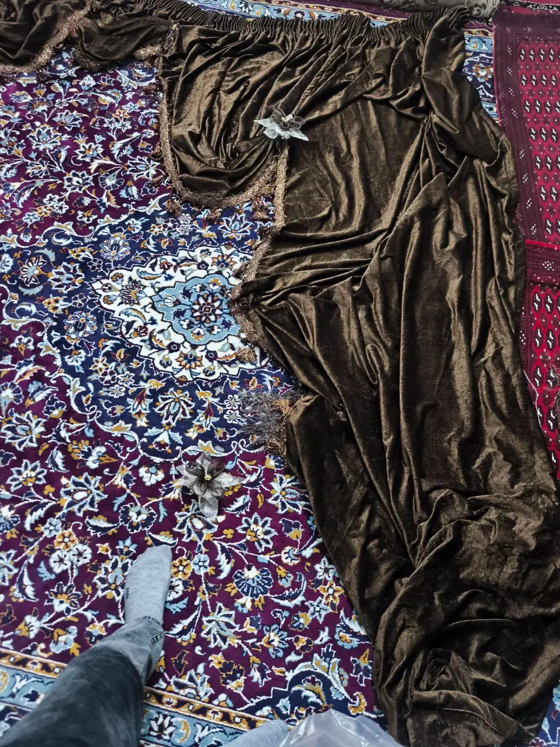 پرده و والان|پرده، رانر، رومیزی|بروجرد, |دیوار