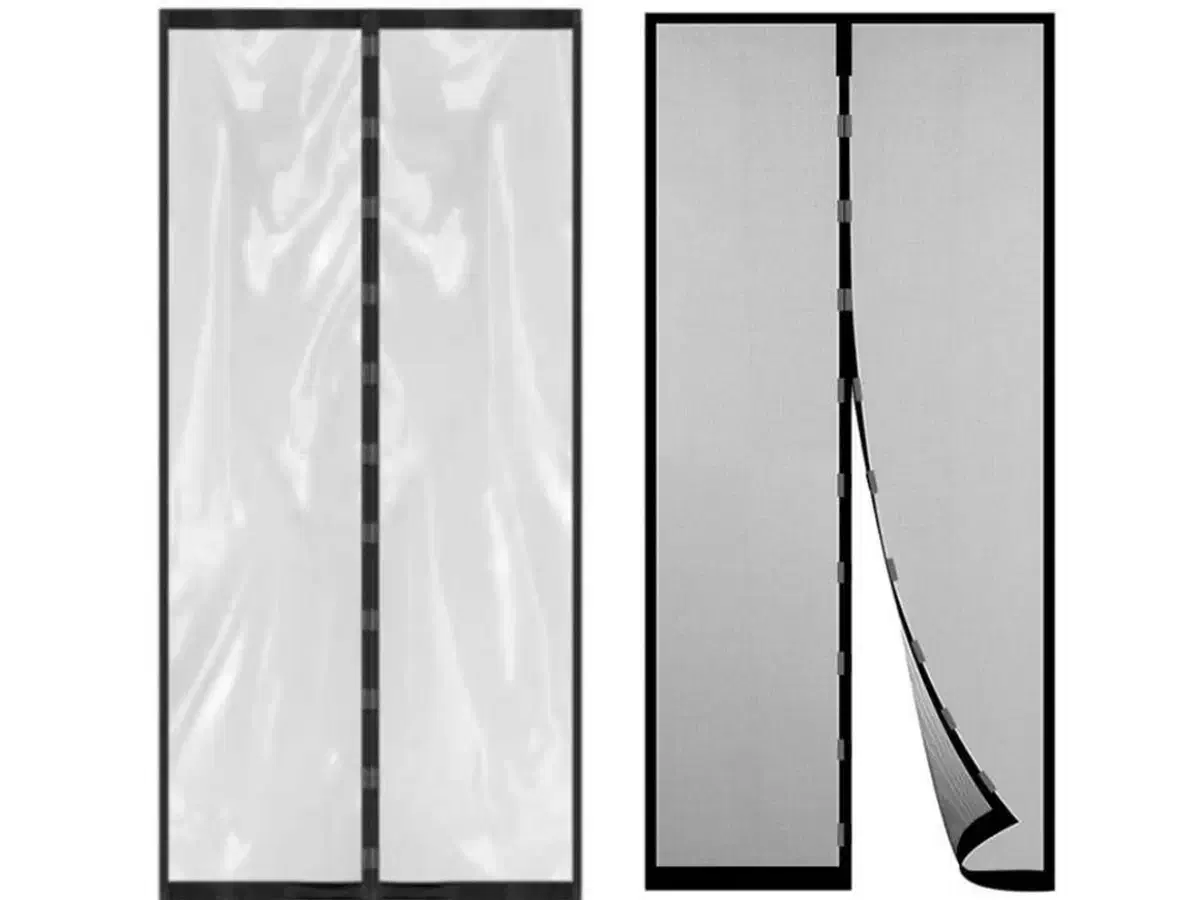 پرده و درب نایلونی و توری مگنتی آهنربایی مغناطیسی|پرده، رانر، رومیزی|تهران, چیتگر شمالی|دیوار