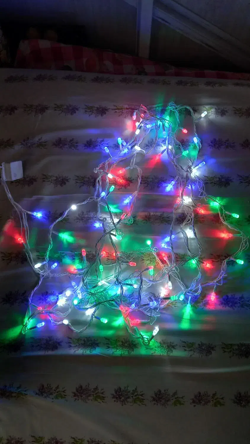 ریسه رنگی|ریسه و چراغ تزئینی|قزوین, |دیوار