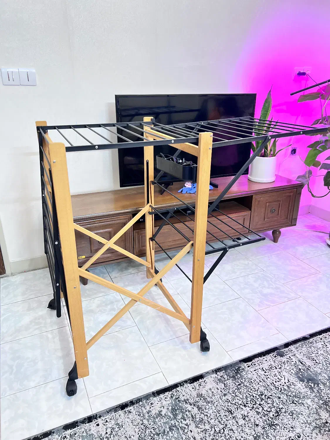 بند رخت اپارتمانی لیمون|بندرخت و رخت‌آویز|تهران, منیریه|دیوار