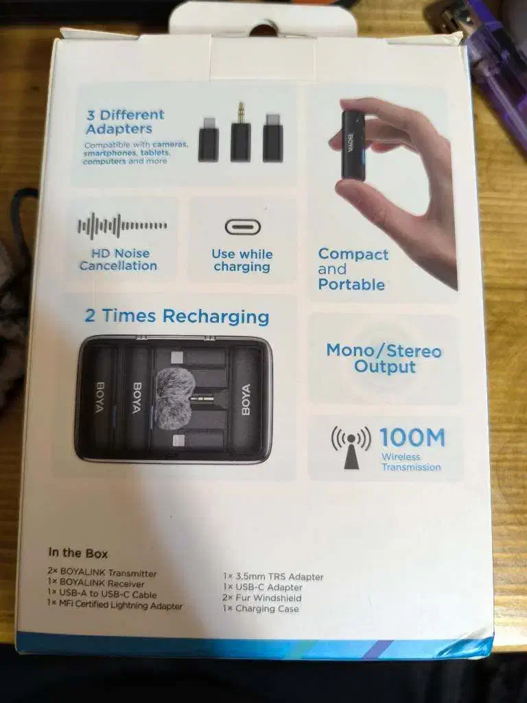 میکروفون بویا Link|صوتی و تصویری|نور, |دیوار