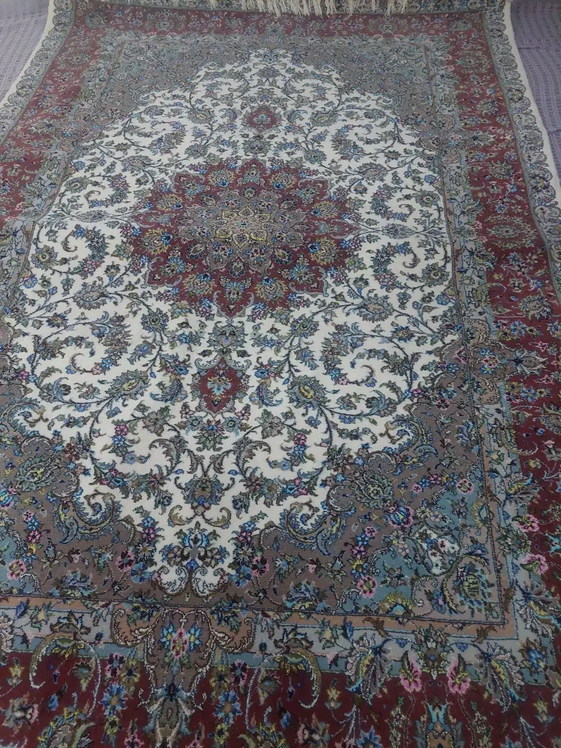 یک جفت فرش دست بافت|فرش|کاشان, گارزگاه|دیوار