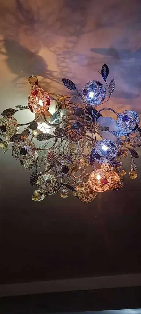 لوستر سالم و شیک|لوستر و چراغ آویز|فردیس, فردیس|دیوار