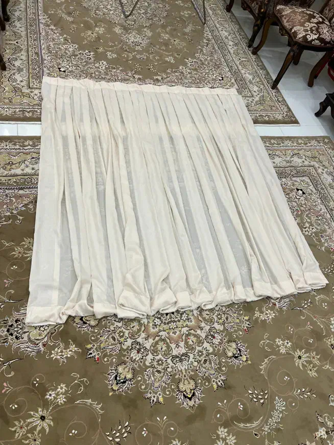 ۴ عدد پرده دوخته شده نو نو آکبند|پرده، رانر، رومیزی|فردیس, منظریه|دیوار