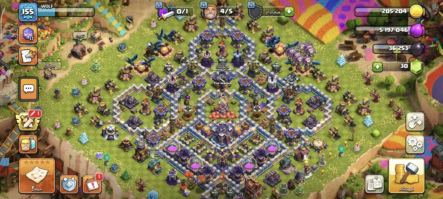 کلش تان 15...|کنسول، بازی ویدئویی و آنلاین|زاهدان, |دیوار