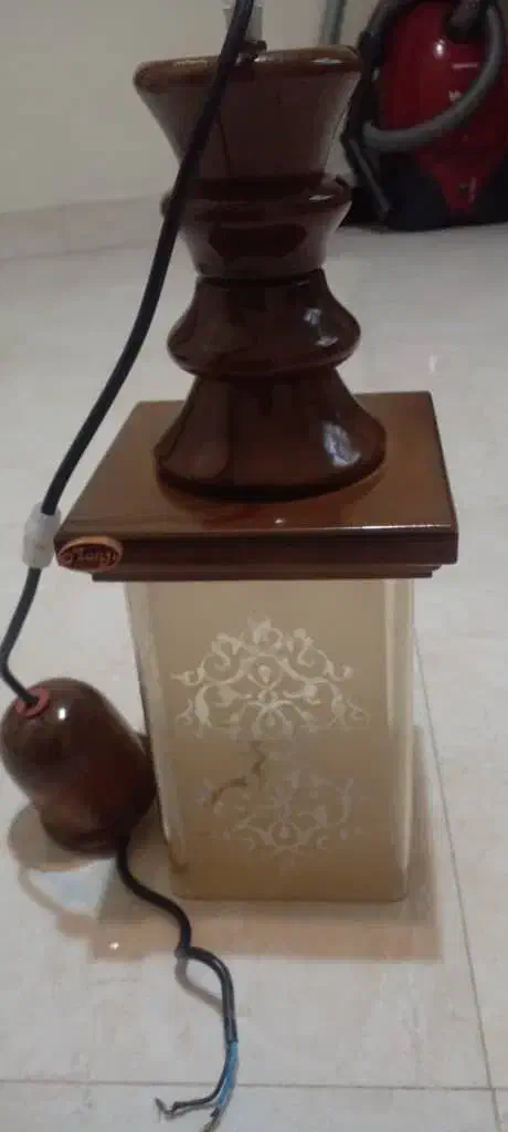 لوستر چوبی برند منجی|لوستر و چراغ آویز|تهران, نیروی هوایی (پیروزی)|دیوار