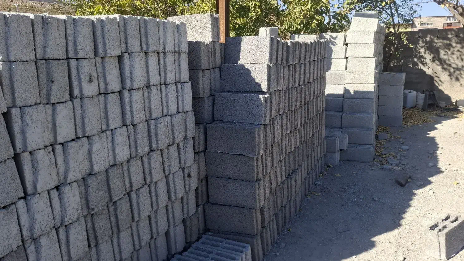 بلوک سبک پوکه ای|مصالح و تجهیزات ساختمان|میانه, |دیوار