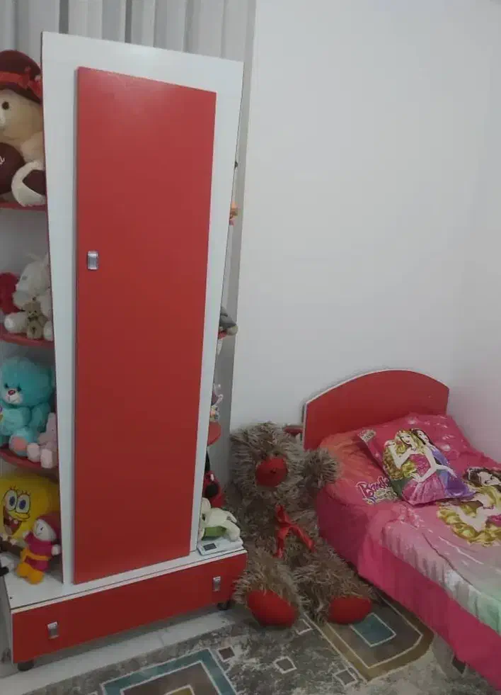 تخت و کمد نوجوان|تخت و سرویس خواب|فسا, |دیوار