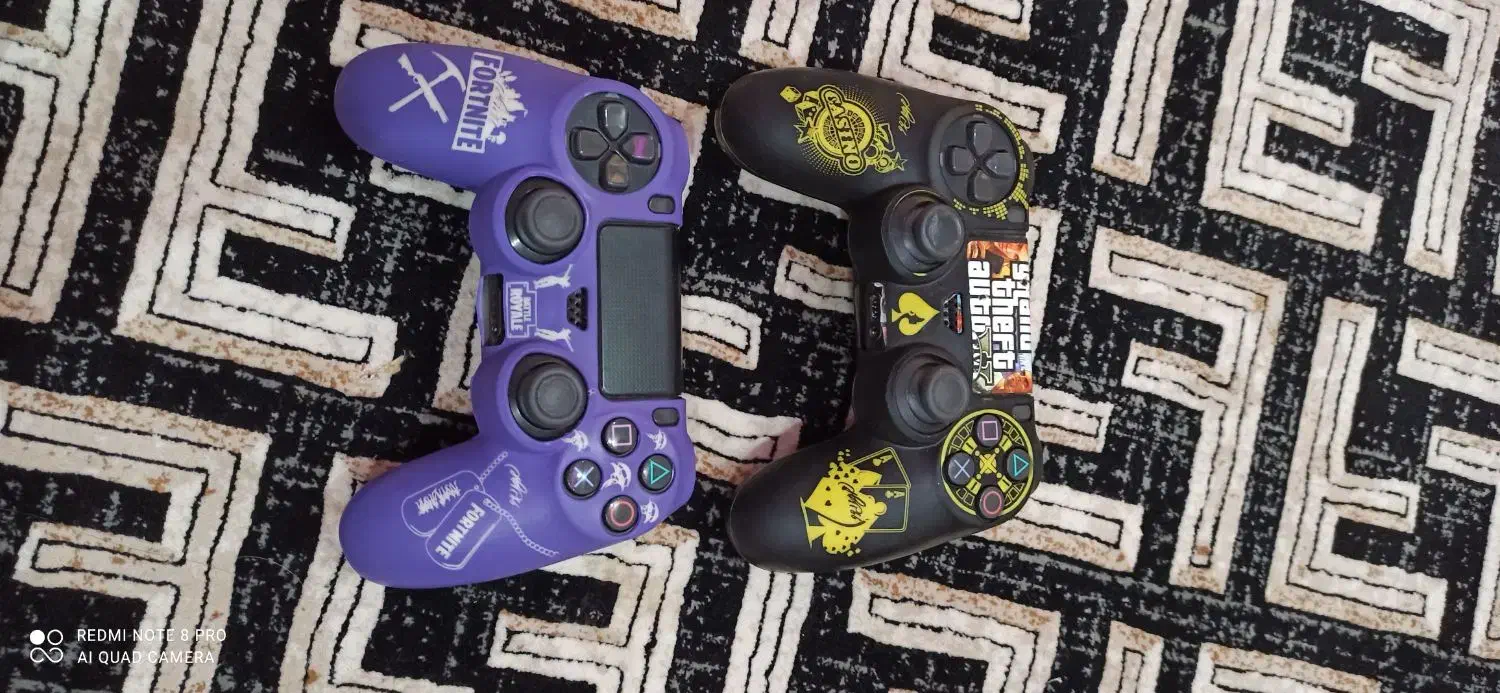 PS4 slimدو دسته|کنسول، بازی ویدئویی و آنلاین|ورامین, شهرک فجر|دیوار