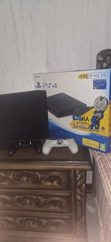 دستگاه بازی«play station 4 slime »|کنسول، بازی ویدئویی و آنلاین|مشکین‌دشت, |دیوار