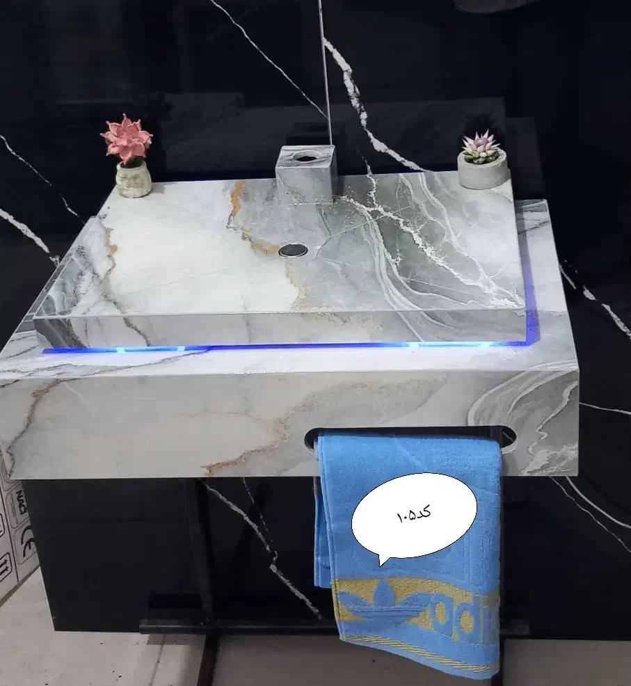 روشویی سرامیک مدرن در طرح‌های متنوع|لوازم سرویس بهداشتی|تاکستان, |دیوار