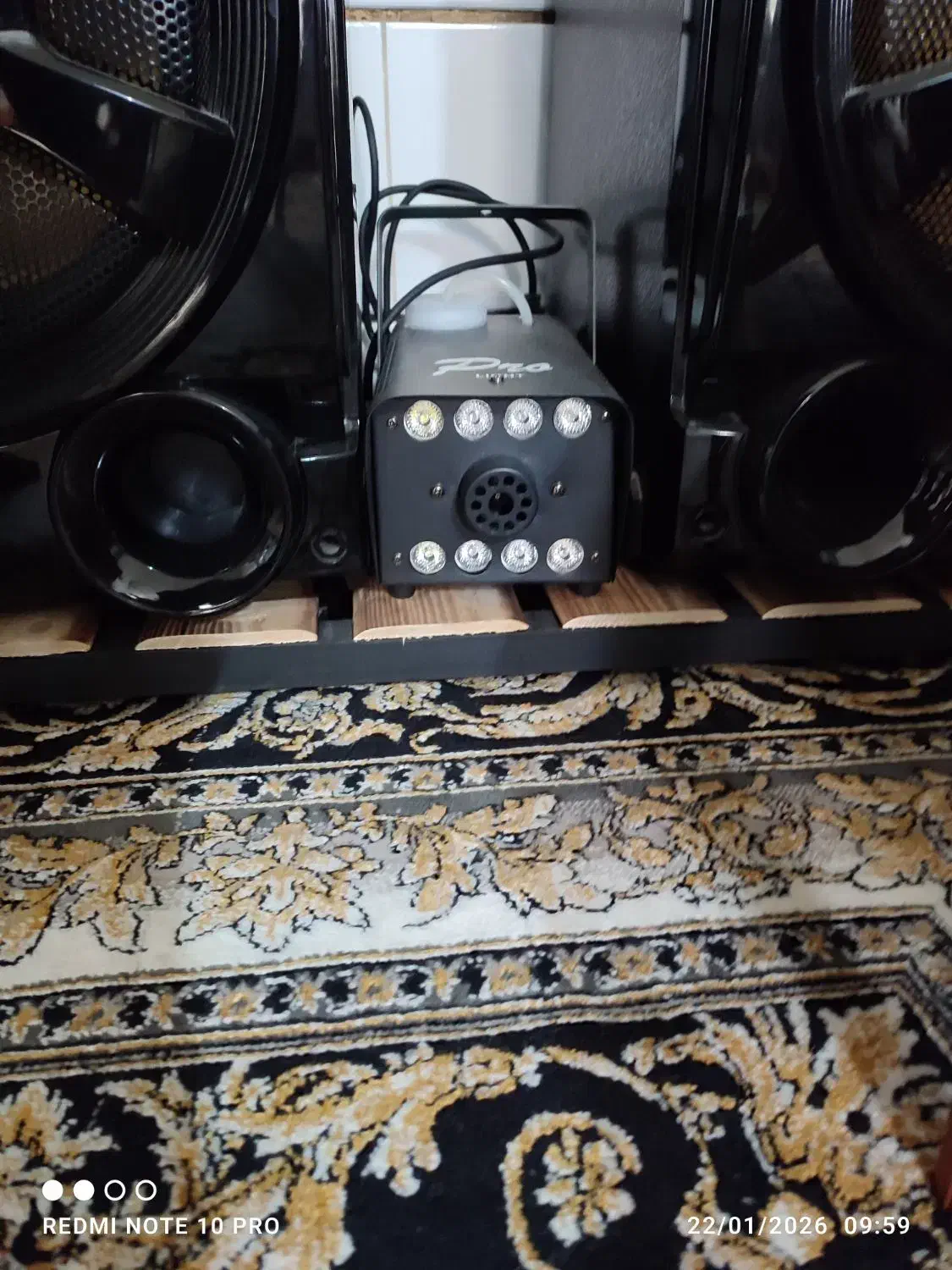 ست رقص نور و دود زا و لیزر با استند|آلات موسیقی|نظرآباد, نظرآباد|دیوار