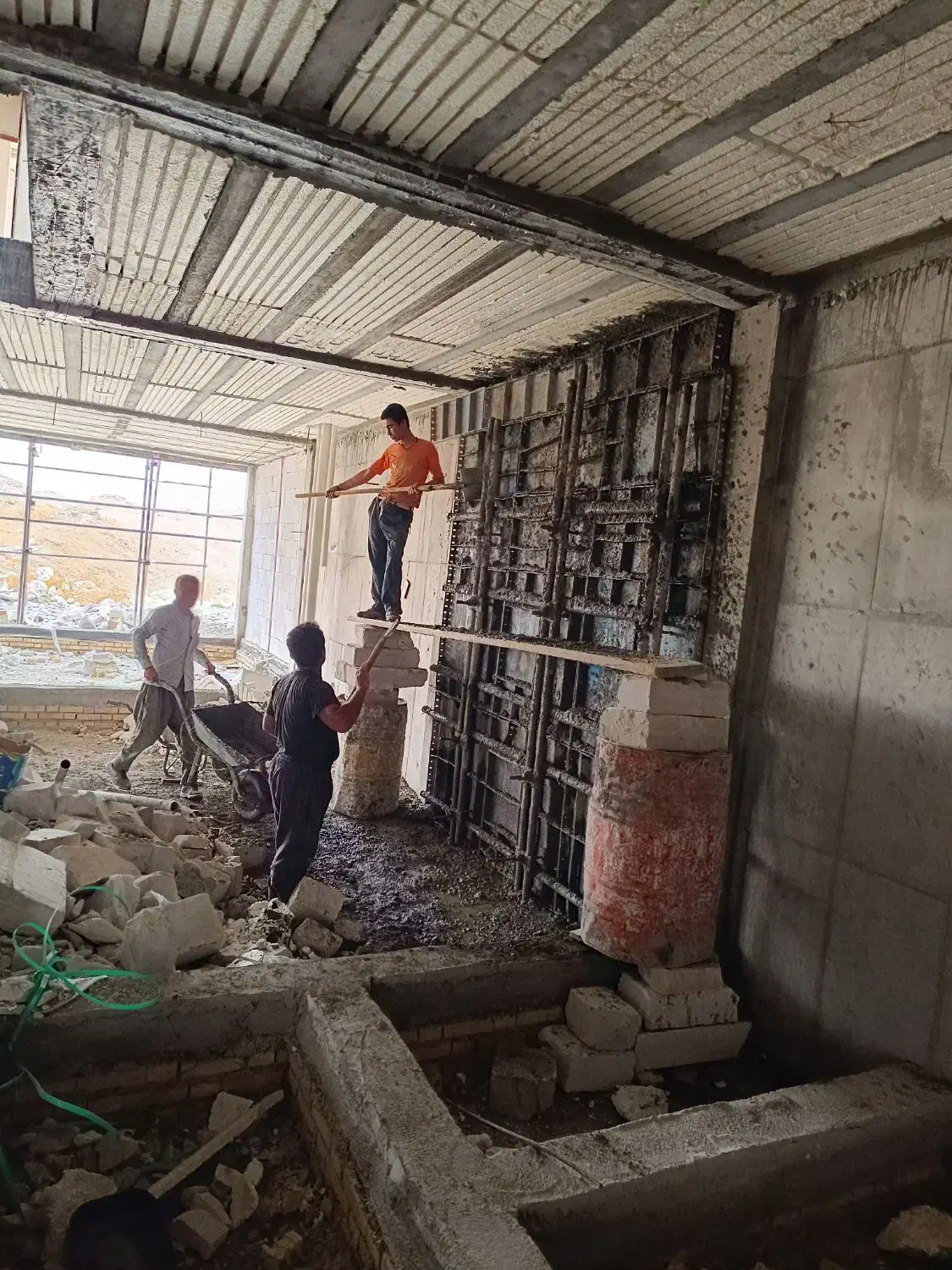 اجرای سقف و ستون ،مقاوم سازی و،|خدمات پیشه و مهارت|دزفول, |دیوار