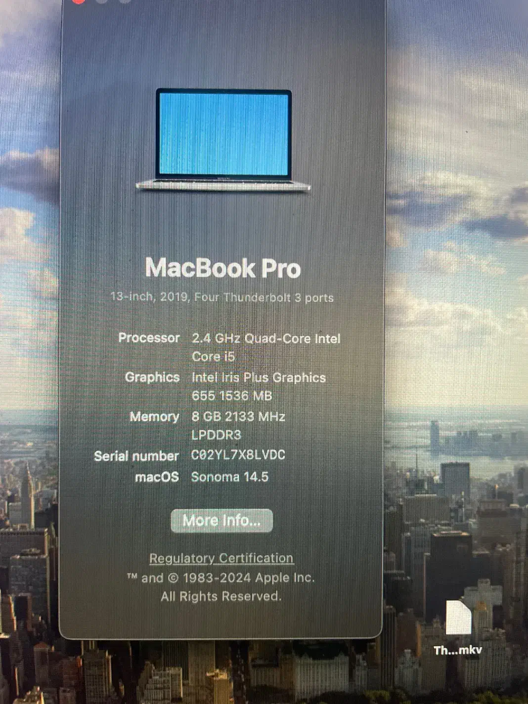 Macbook pro 2019|رایانه همراه|همدان, |دیوار