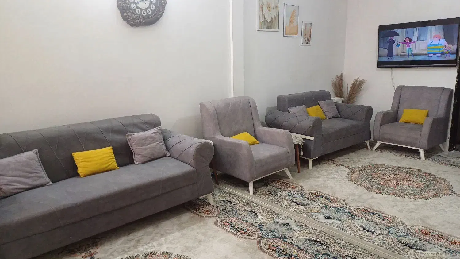 مبل7 نفره|مبلمان خانگی و میز عسلی|مشهد, ابوذر|دیوار