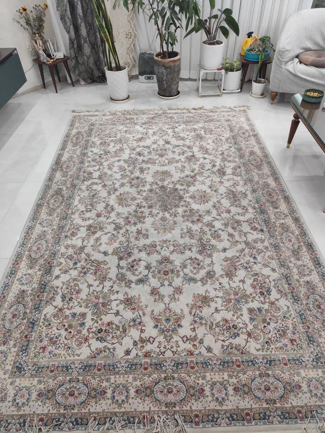 فرش بهشتی تبریز کد ۱۰۱۰ نه  متری|فرش|مشهد, هفت تیر (حافظ)|دیوار