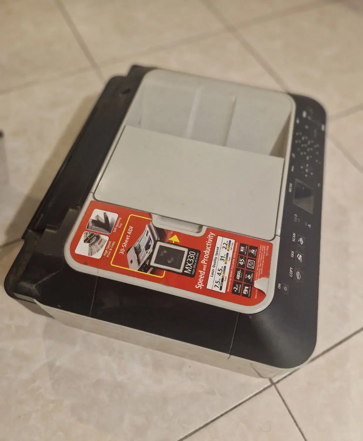 فروش پرینتر کانن MX330|پرینتر، اسکنر، کپی، فکس|تهران, نیلوفر|دیوار