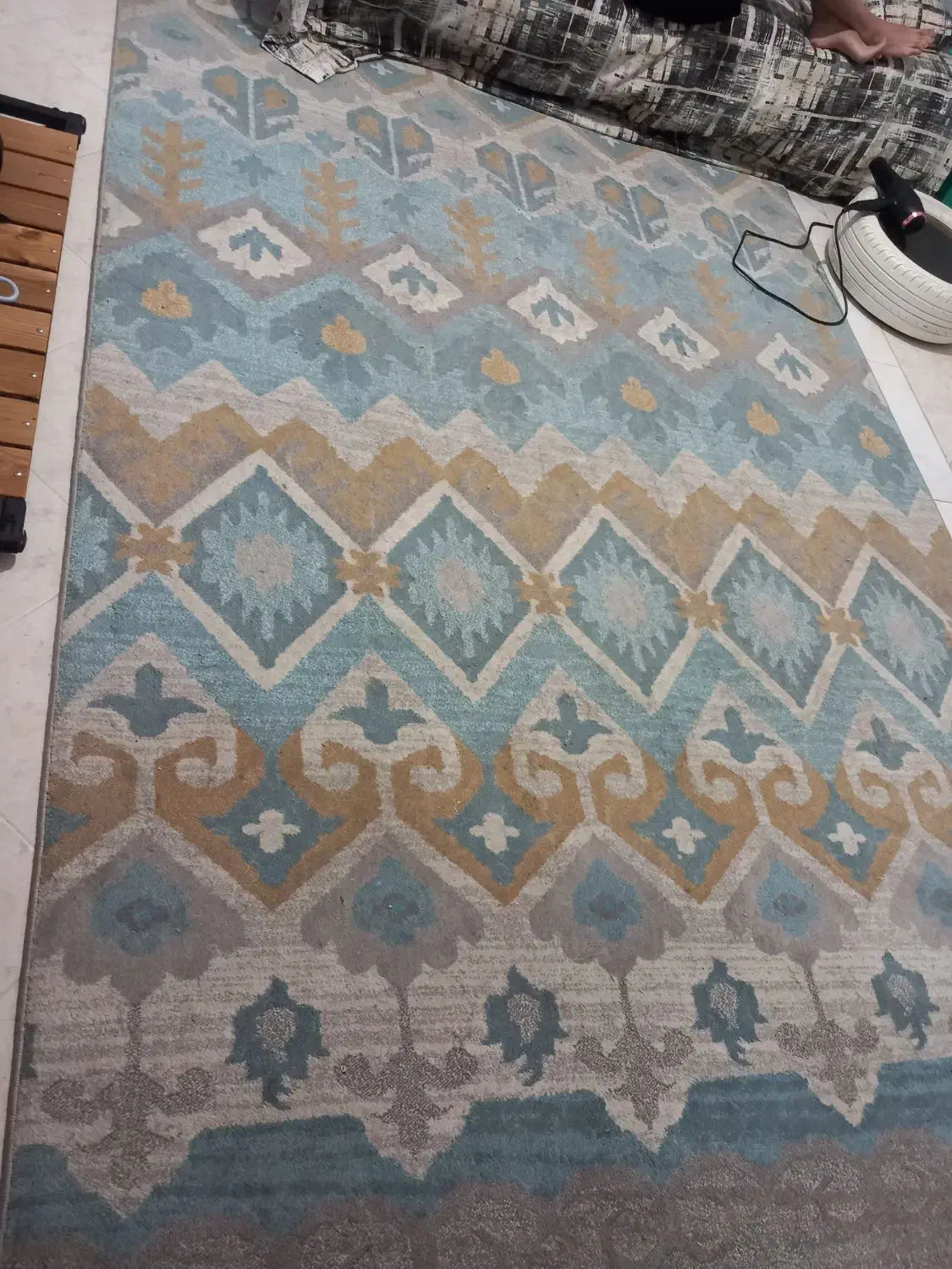 گلیم فرش 6متری|گلیم، جاجیم، گبه|نوشهر, |دیوار