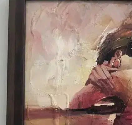 نقاشی- حس تنهایی|تابلو، نقاشی، عکس|اندیشه, شهرک مریم|دیوار