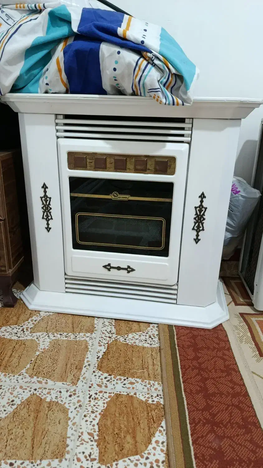 بخاری سفید|بخاری، هیتر، شومینه|بهارستان, |دیوار