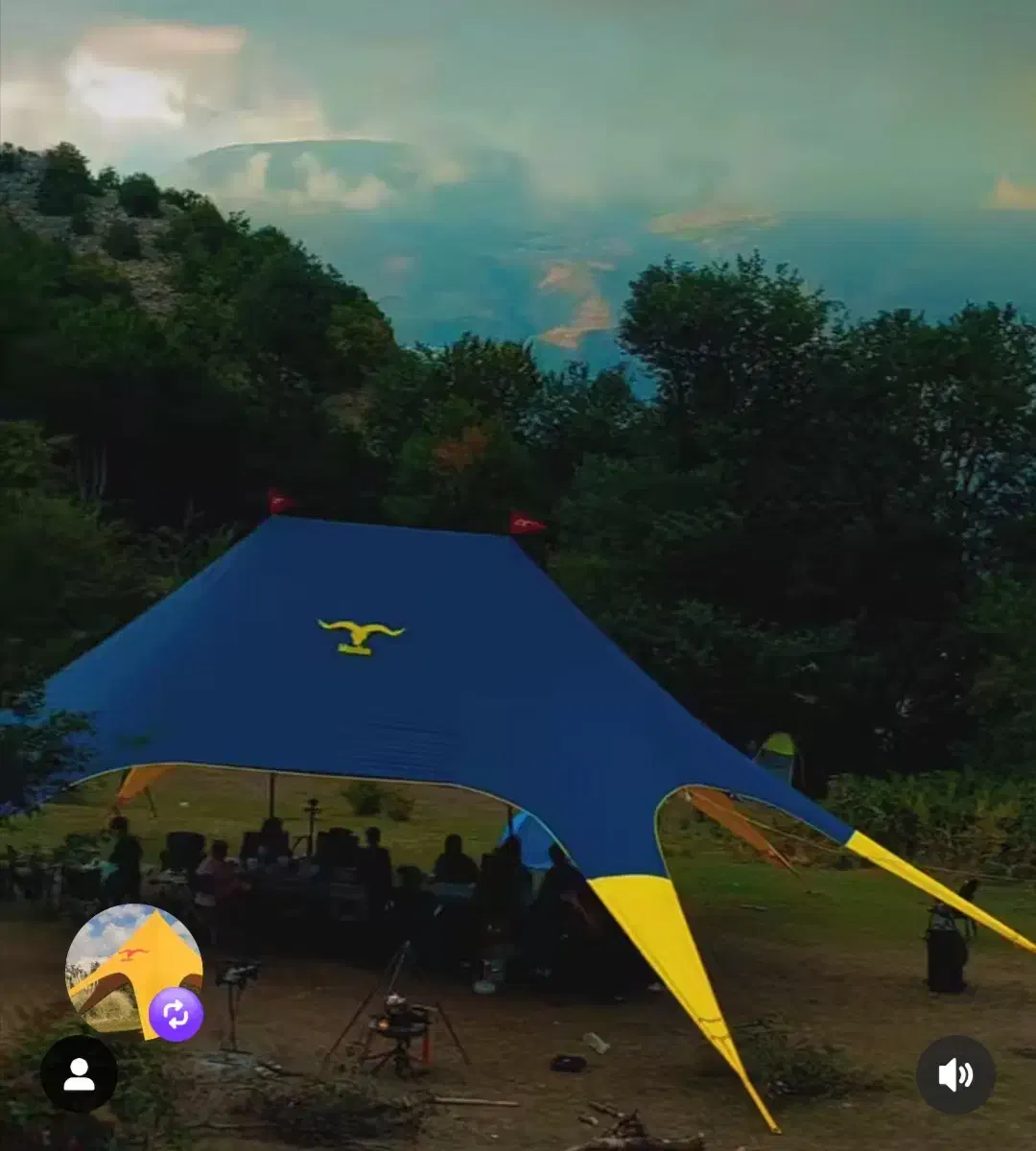 سایبان ستاره ای استارتنت موفلان اقساطی|کوهنوردی و کمپینگ|تهران, جوادیه تهرانپارس|دیوار