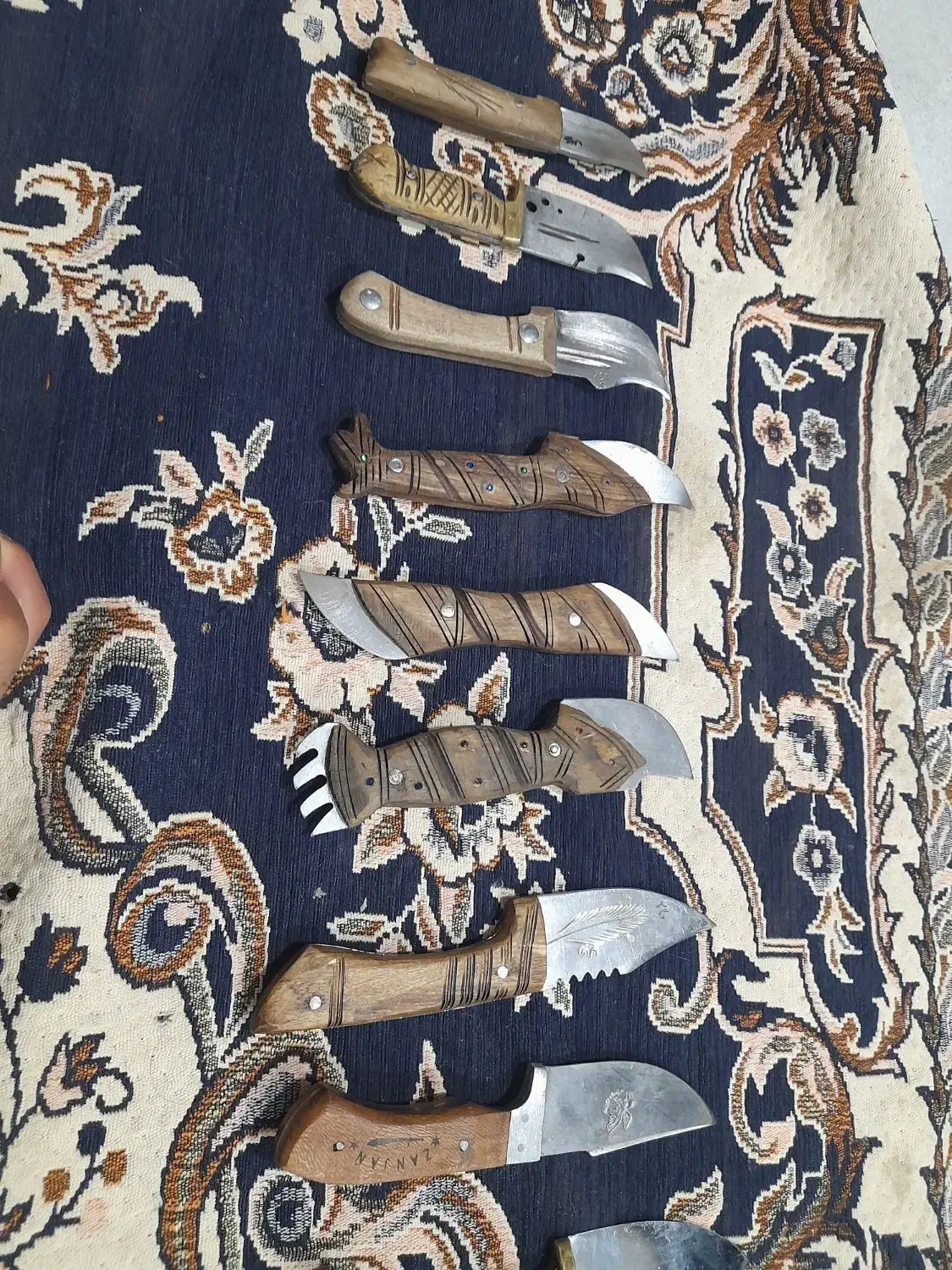 فروش تعدادی زنجانی|کلکسیون اشیاء عتیقه|دزفول, |دیوار