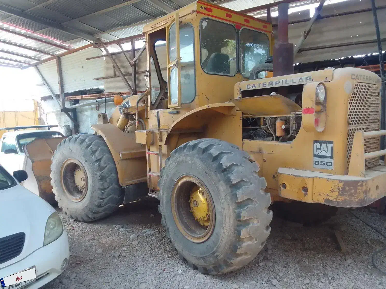 لودر کاترپیلار|خودرو سنگین|میمند, |دیوار