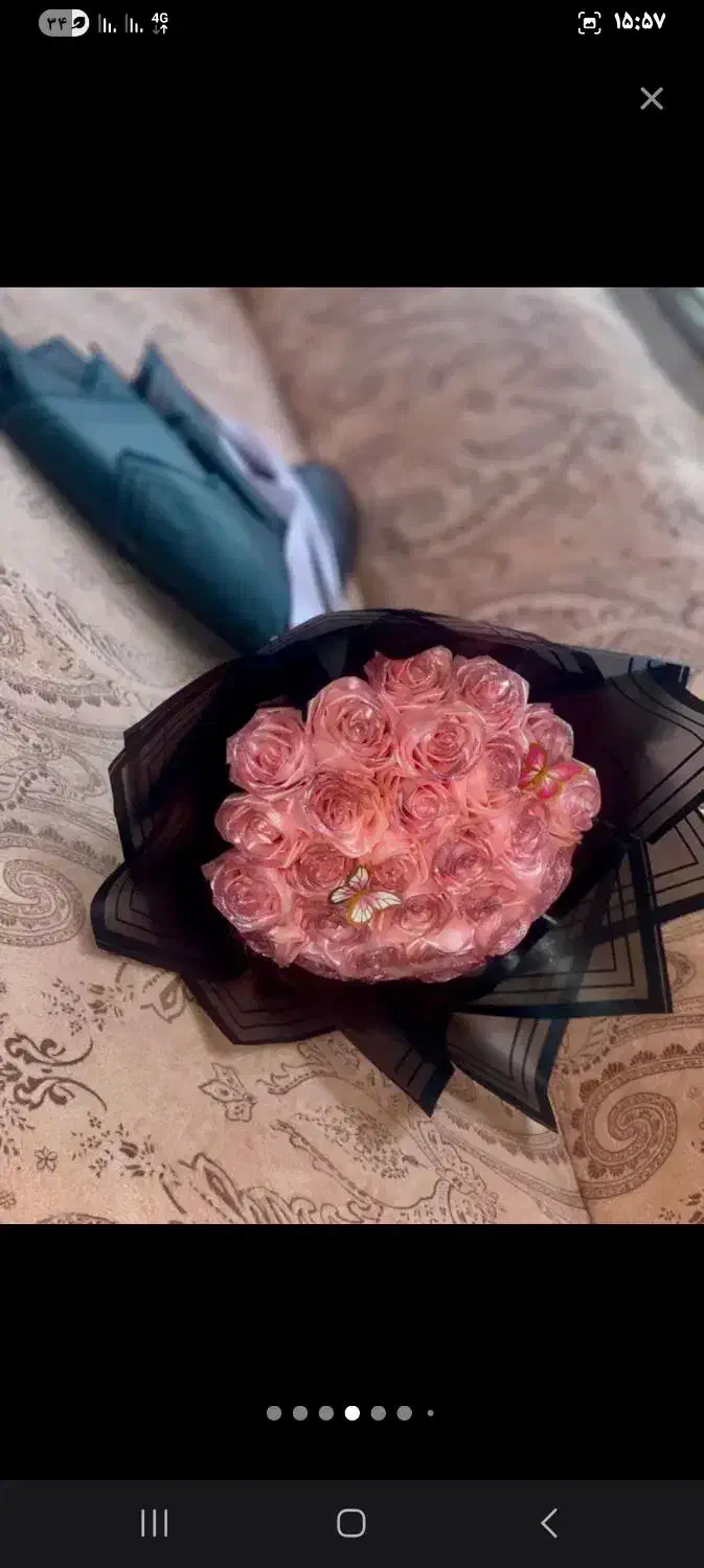 ربانی گل رز|گل مصنوعی|بناب, |دیوار