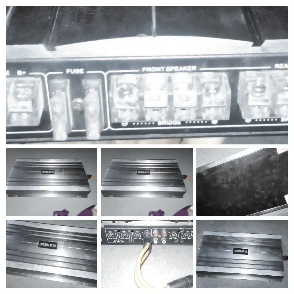 آمپلی فایر|سیستم صوتی خانگی|پیشین, |دیوار