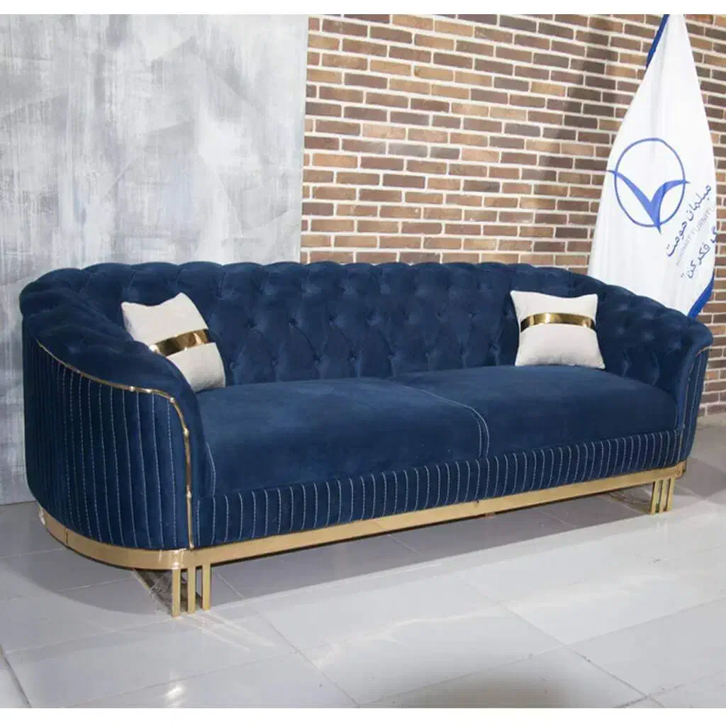 کاناپه سه نفره چستر تک رنگ شیک|مبلمان خانگی و میز عسلی|قم, قلعه صدری|دیوار