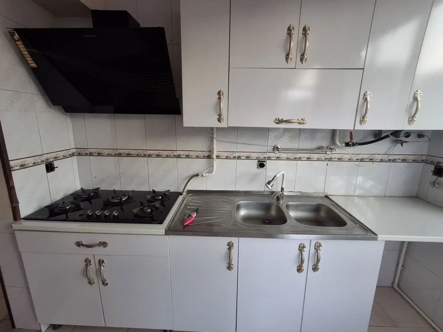 کابینت کار کرده MDF درحد نو|مصالح و تجهیزات ساختمان|قزوین, |دیوار