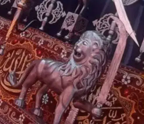 شیر علامت|صنایع دستی و سایر لوازم تزئینی|قزوین, |دیوار