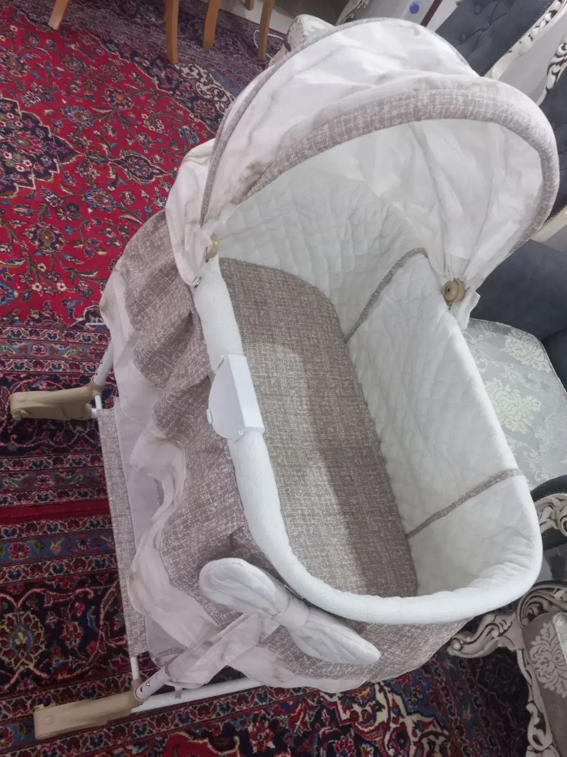 گهواره چندکاره وکاربردی|تخت و صندلی بچه|ساوه, |دیوار