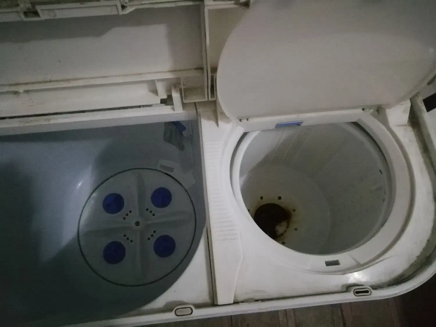 لباسشویی دوقلو پاکشوما کارکرده تمیز|ماشین لباسشویی و خشککن لباس|مشهد, گلبرگ|دیوار