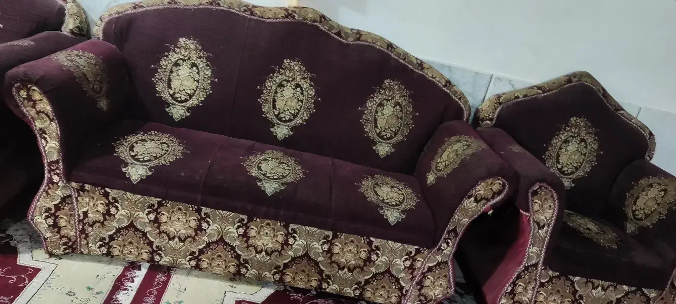 مبل ۱۰ نفره|مبلمان خانگی و میز عسلی|کلاله, |دیوار