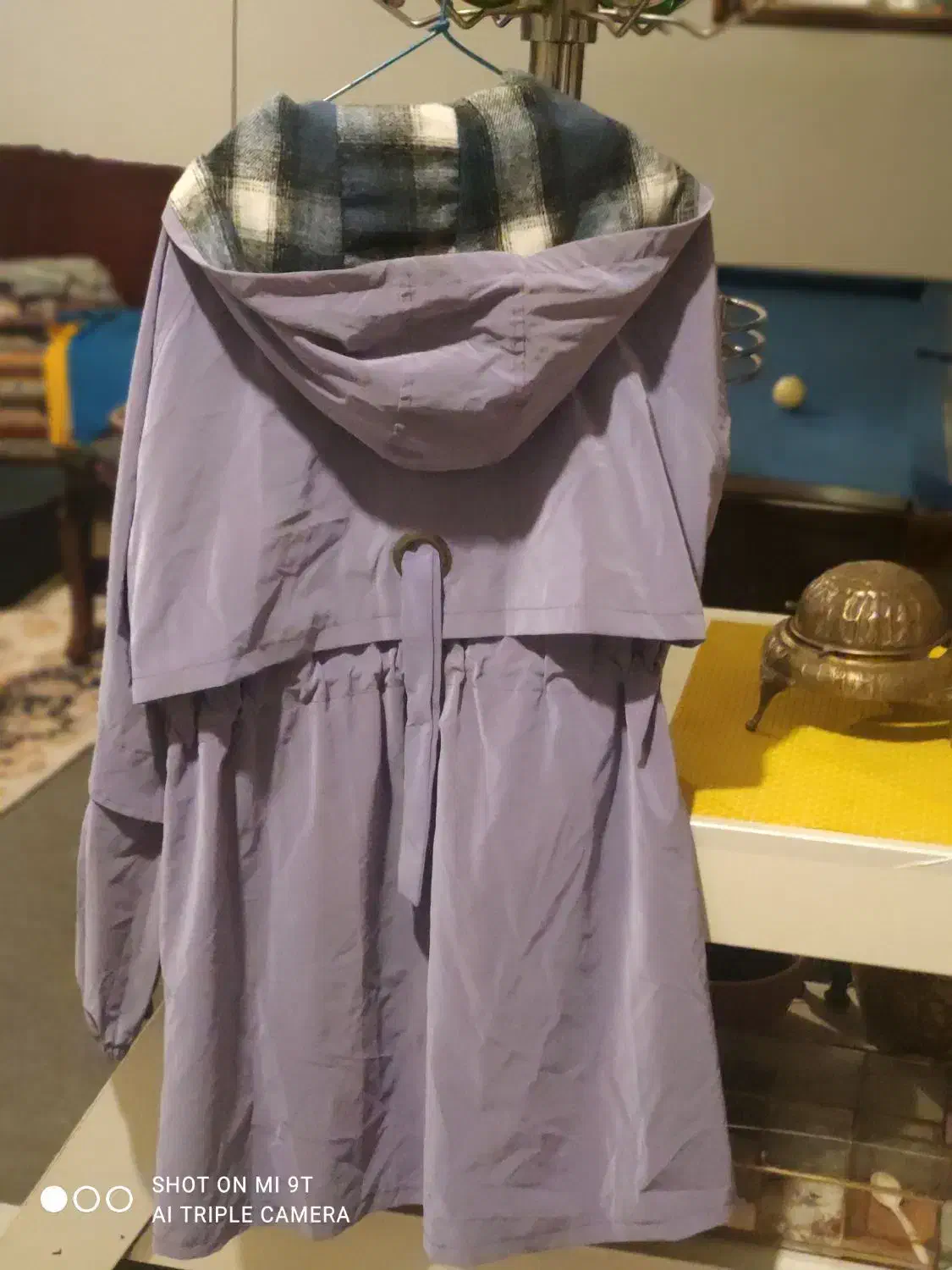 بارانی رنگ یاسی|لباس|نکا, |دیوار