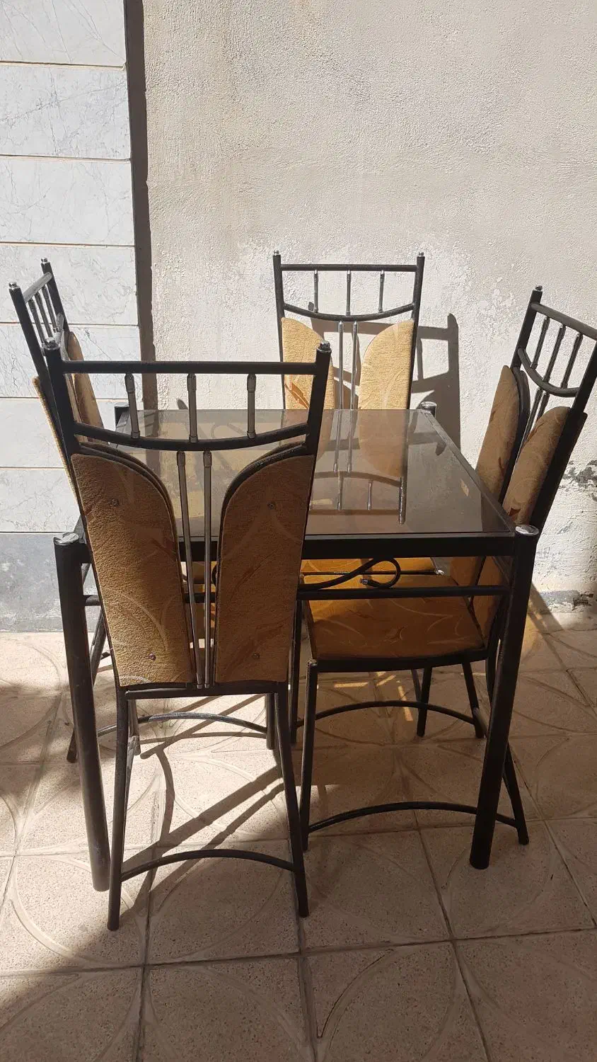 میز نهارخوری چهار نفری|میز و صندلی غذاخوری|اسلامشهر, شهرک مهدیه|دیوار