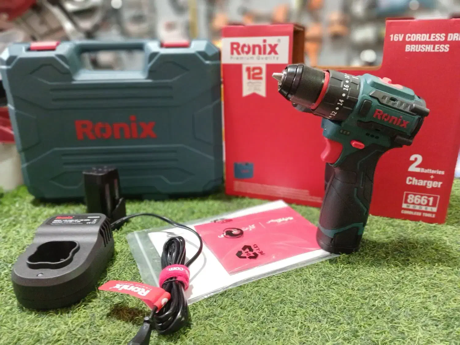 دریل شارژی رونیکس ۸۶۶۱ و ۸۶۱۳ اکبند|ابزارآلات|فردیس, فردیس|دیوار