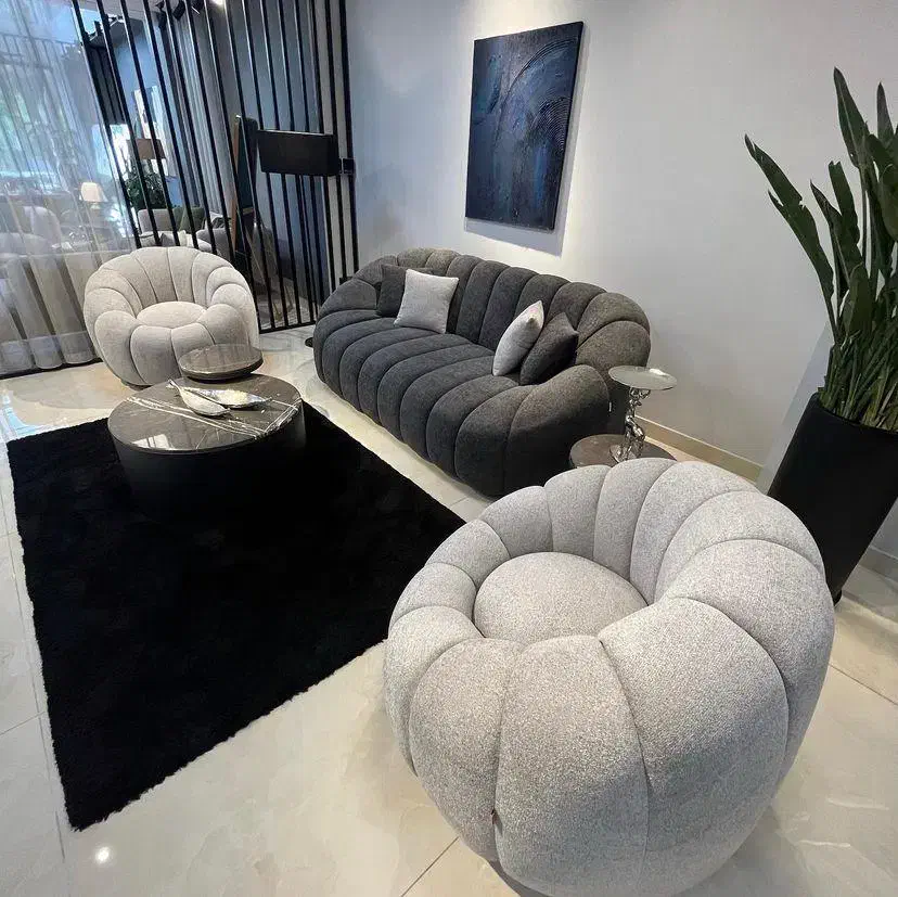 مبلمان ماوی کیش کد970|مبلمان خانگی و میز عسلی|کیش, |دیوار