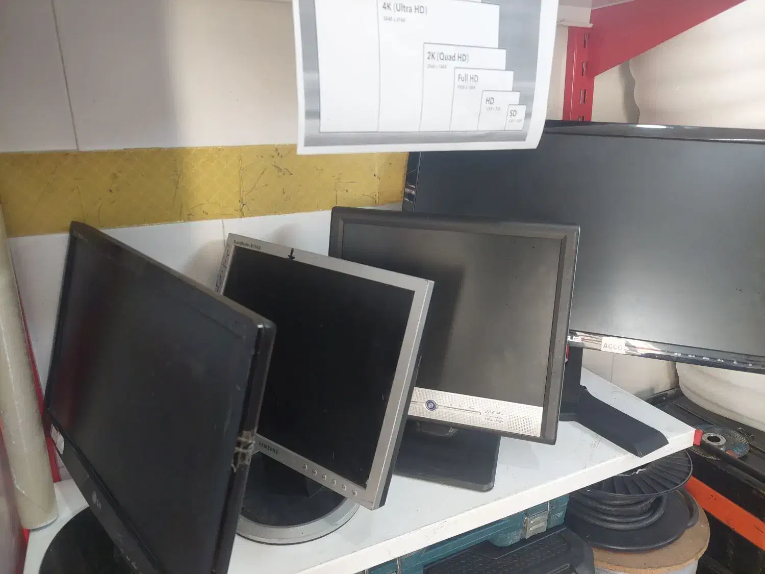 فروش مانیتور استوک در هر سایزی|قطعات و لوازم جانبی رایانه|تبریز, |دیوار