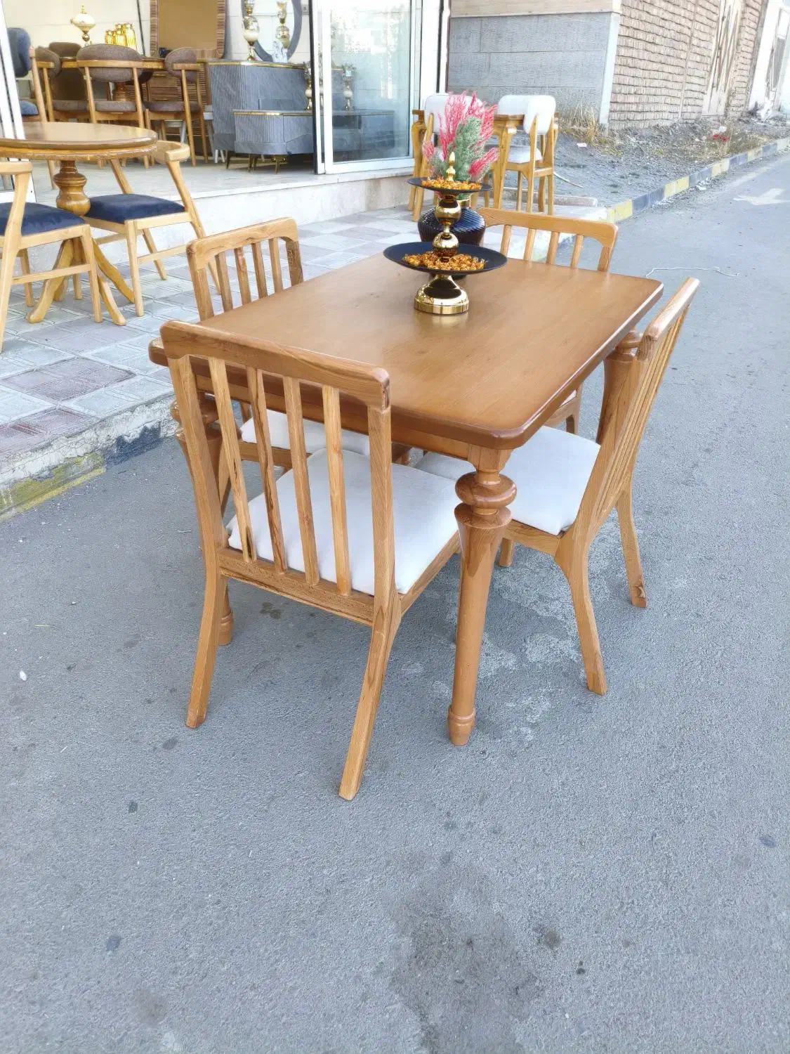 نهارخوری مدل نرده ای|میز و صندلی غذاخوری|سنندج, |دیوار