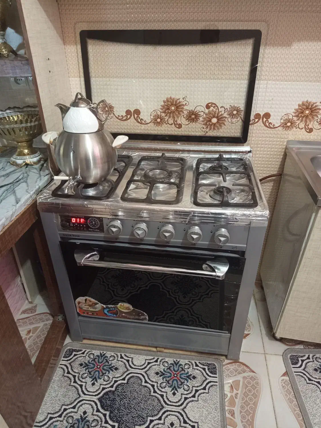 گاز تمیز و مرتب|اجاق گاز و لوازم برقی پختوپز|زاوه, |دیوار