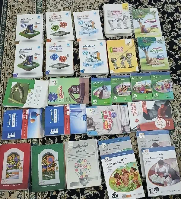 کتاب های کمک درسی|کتاب و مجله آموزشی|قم, باجک یک|دیوار